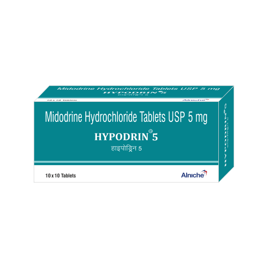 HYPODRIN-5 TAB – Midodrine