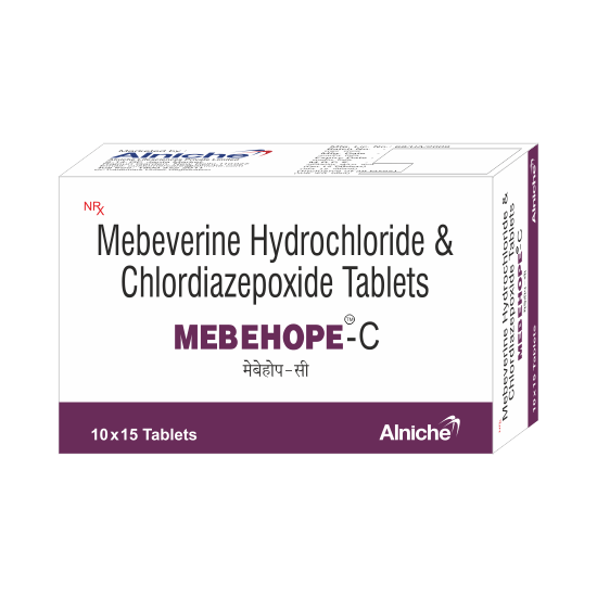 MEBEHOPE-C TAB – Mebeverine + Chlordiazepoxide