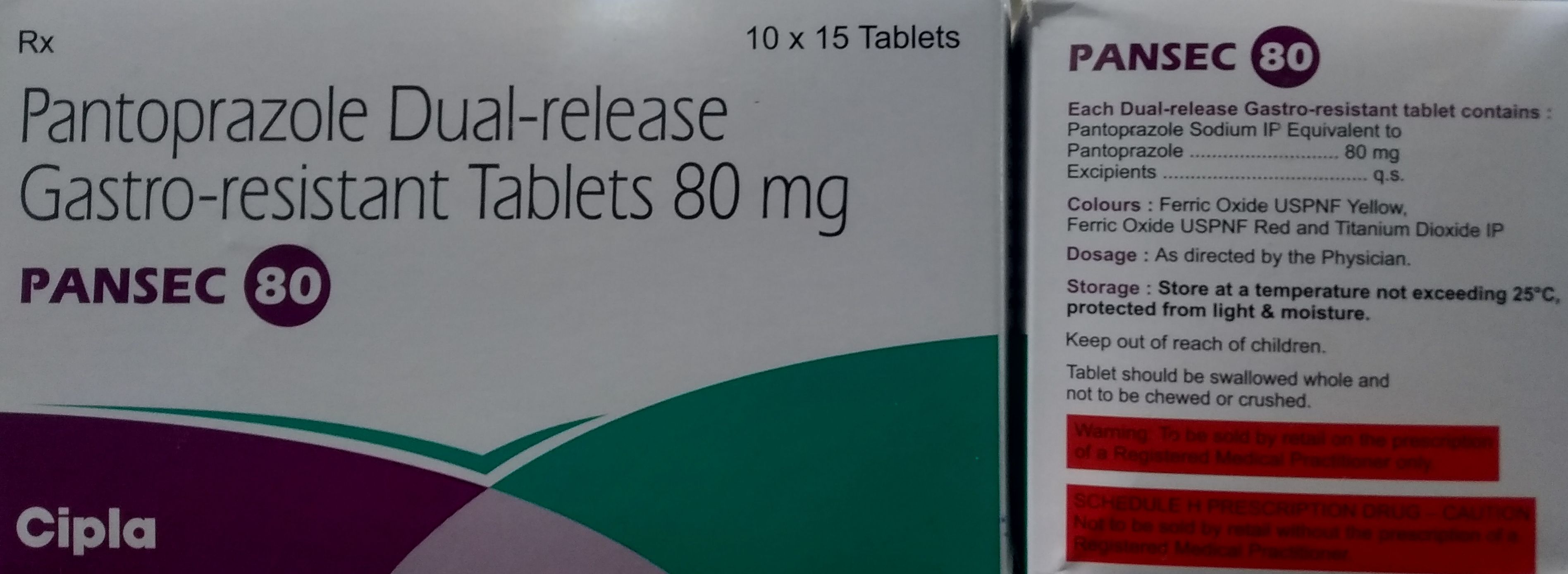 PANSEC 80MG TAB – Pantoprazole