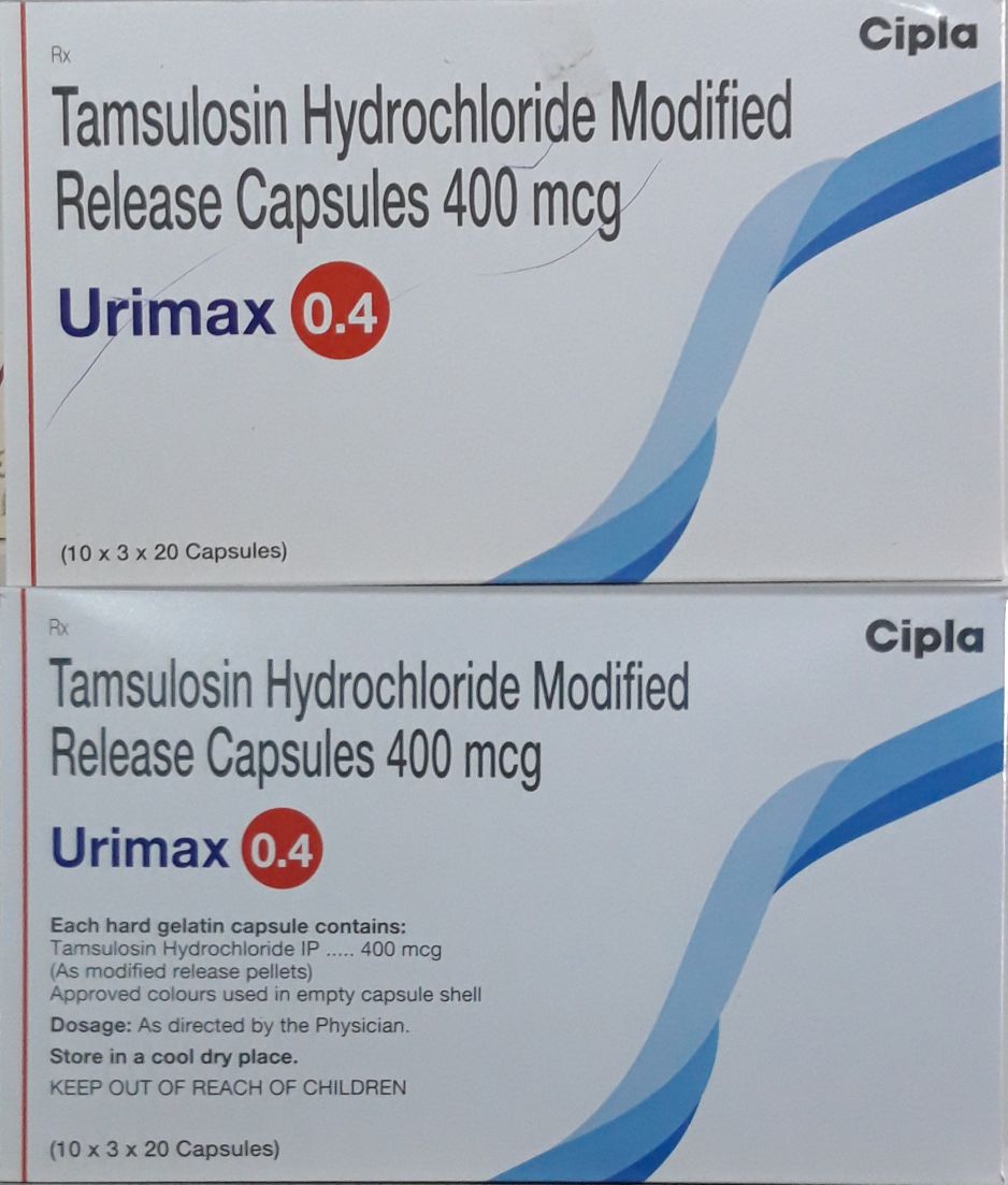 URIMAX 0.4 MG – Tamsulosin