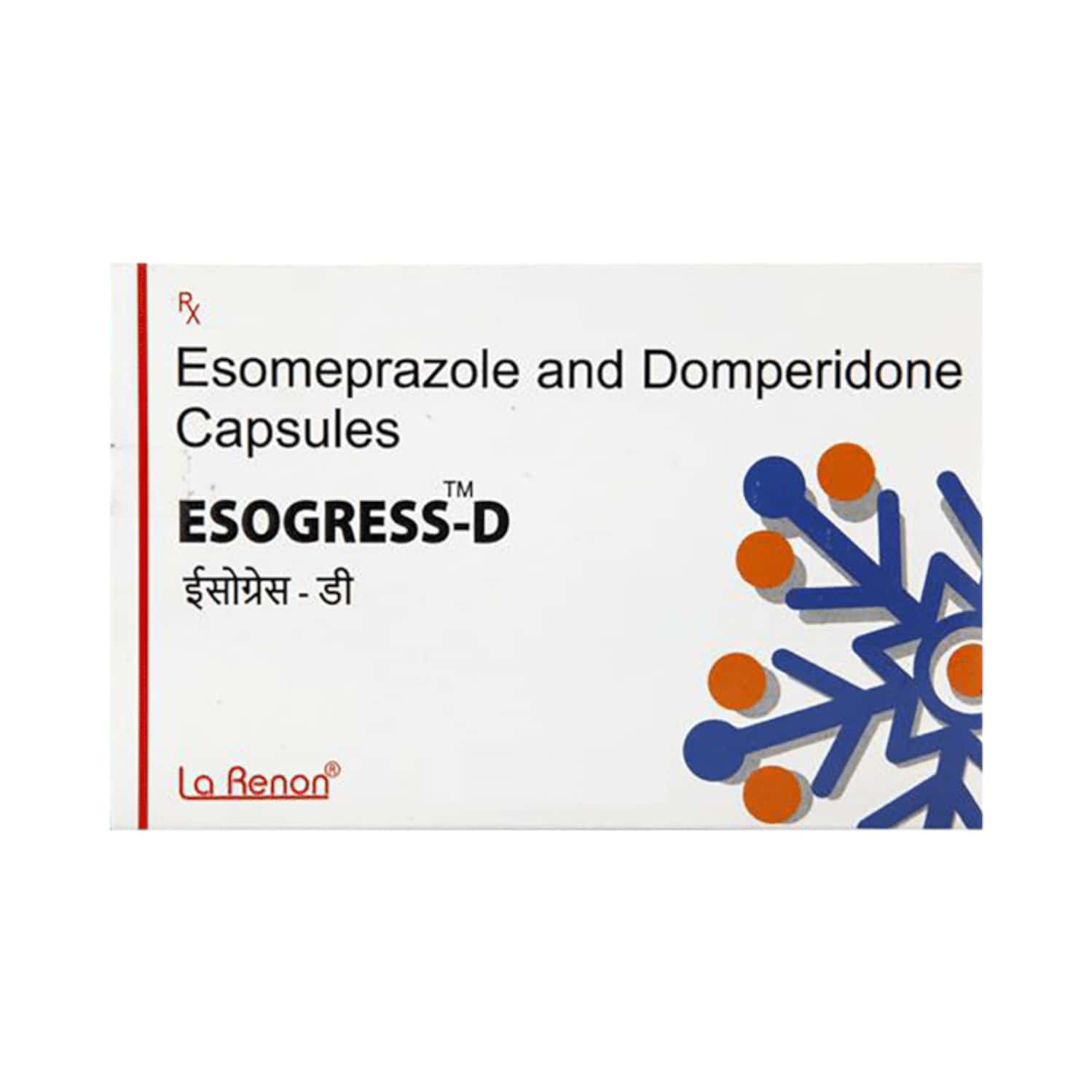 ESOGRESS-D CAP – Esomeprazole + Domperidone