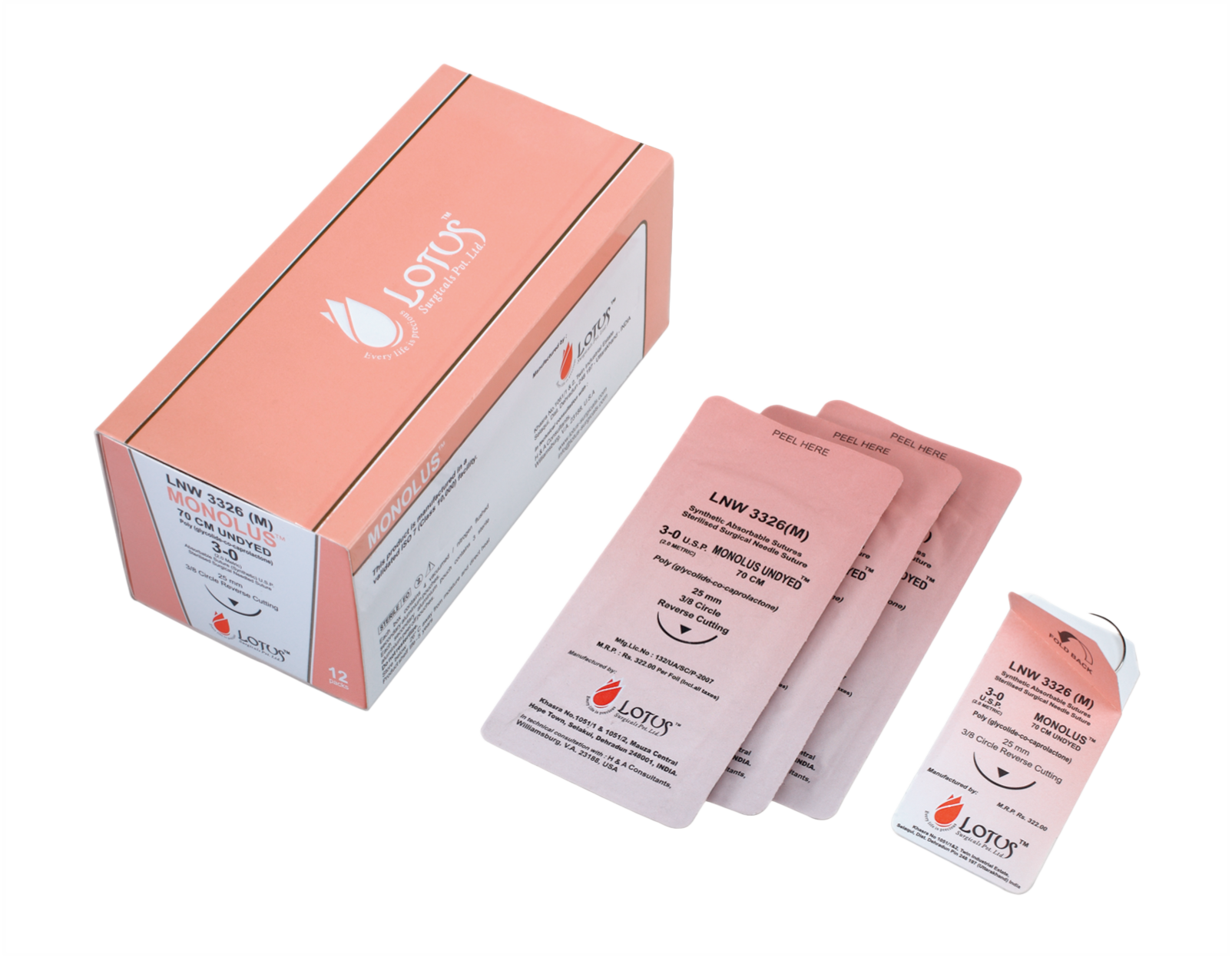 MONOLUS LNW 1326 – Polyglactin 910