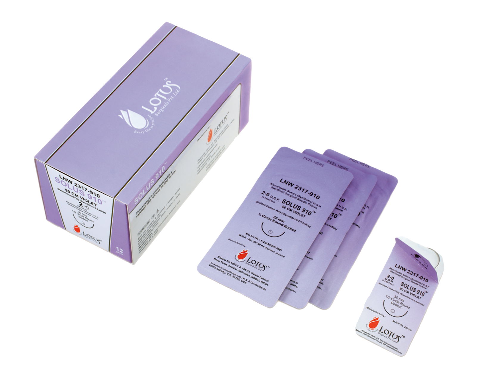 SOLUS LAM 2317-910+(N) – Surgical Suture / Hemostat