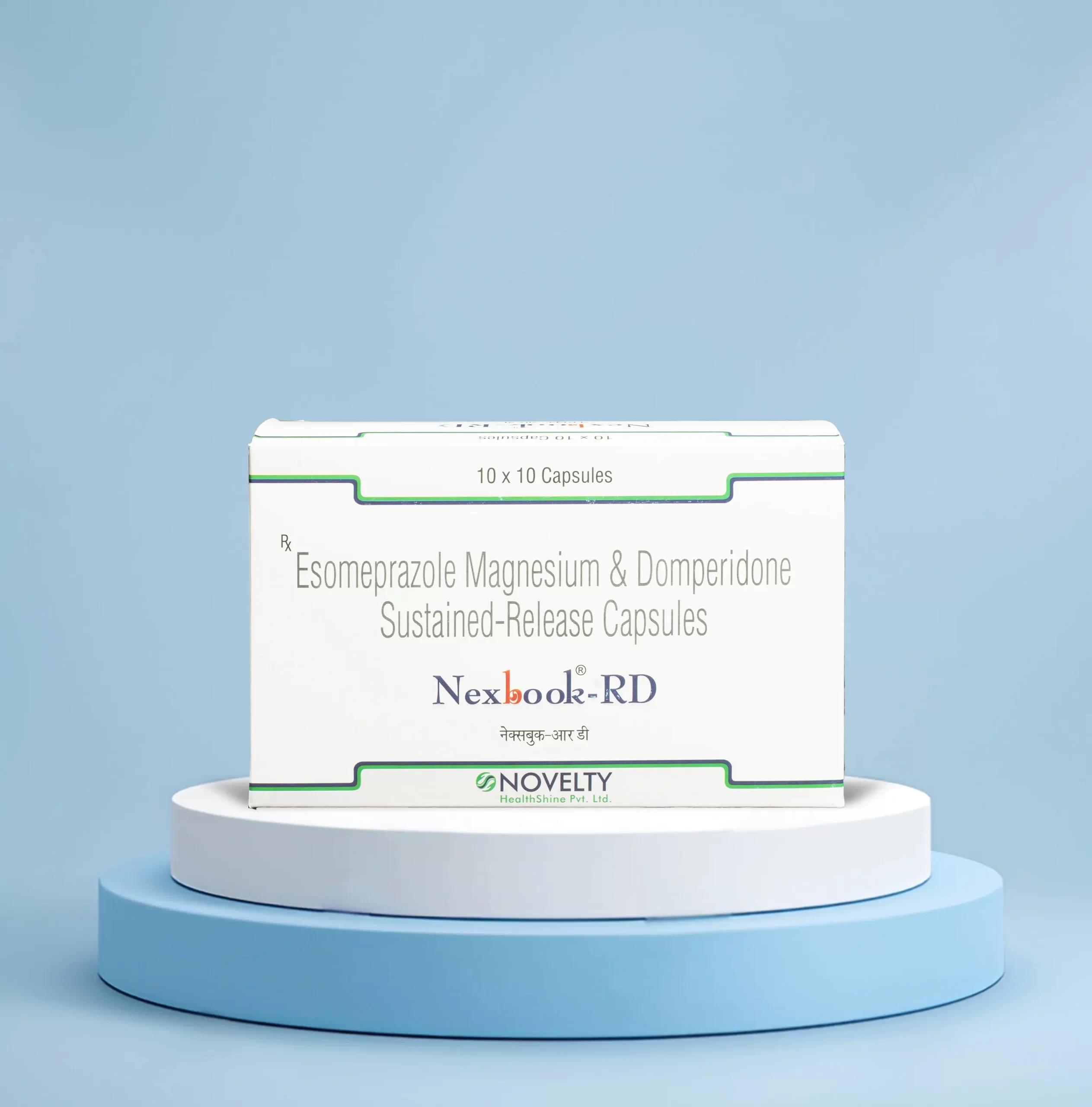 *NEXBOOK RD – Esomeprazole + Domperidone