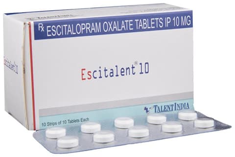 ESCITALENT 10 (DPCO) – Escitalopram