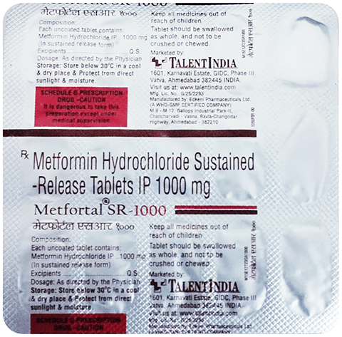 METFORTAL SR 1000(DP