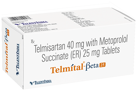 TELMITAL BETA 25